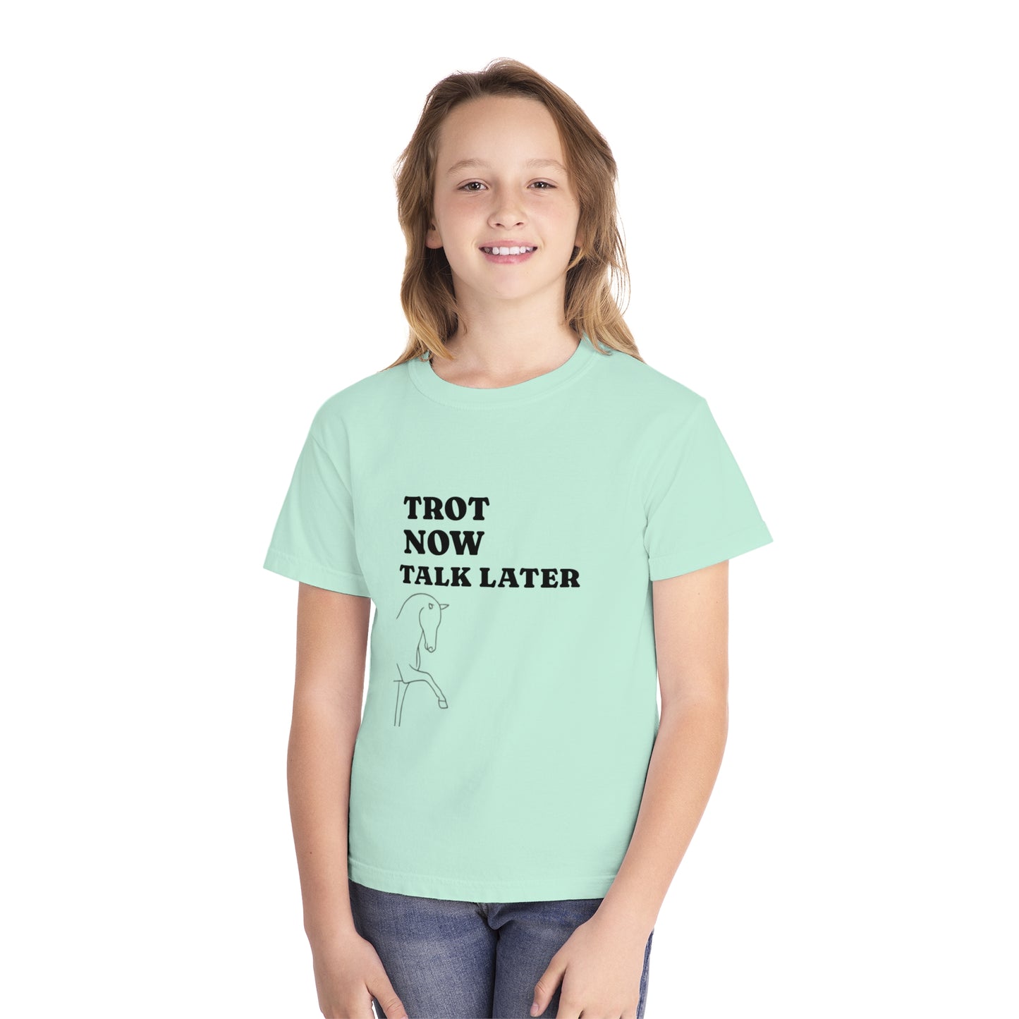 YOUTH Tee Trot Now Talk Later
