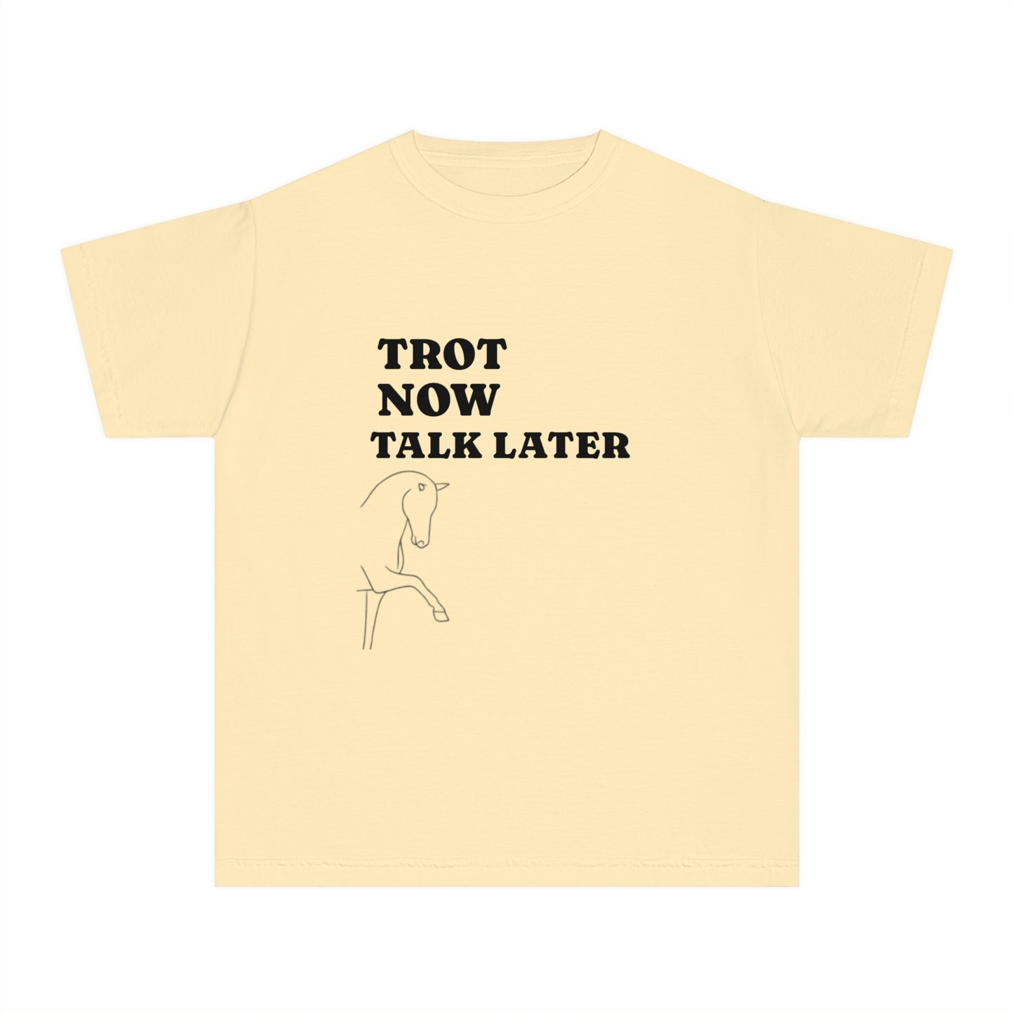 YOUTH Tee Trot Now Talk Later