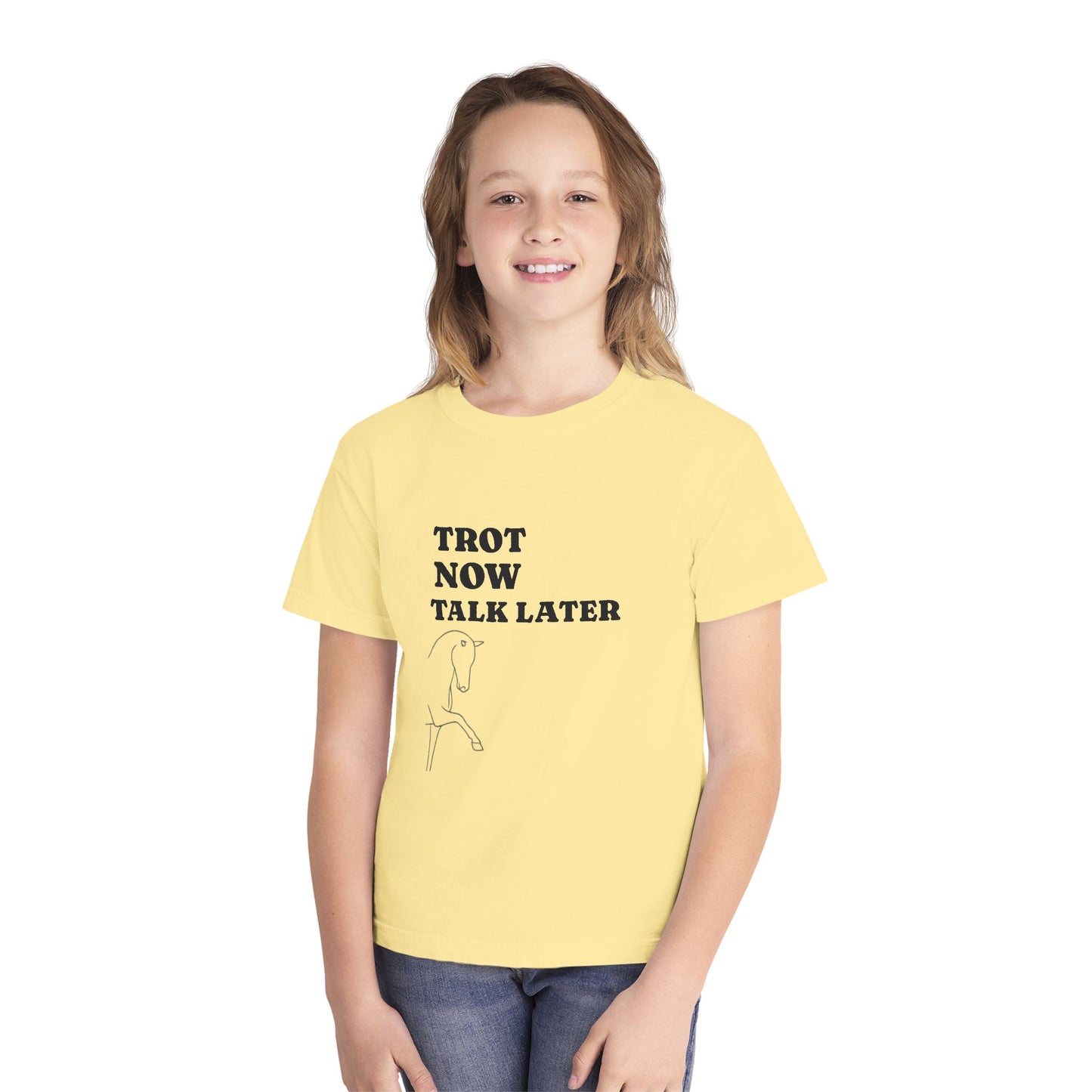 YOUTH Tee Trot Now Talk Later
