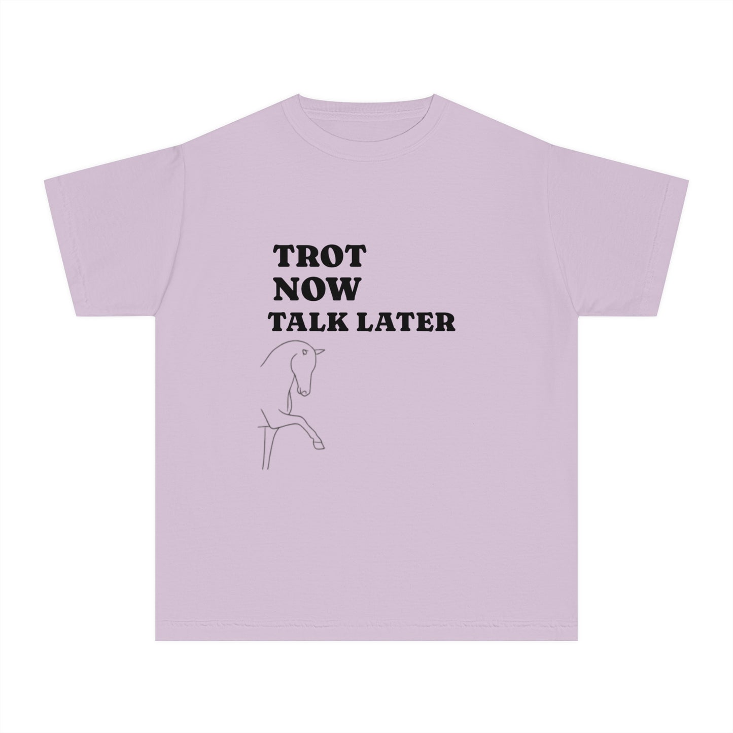 YOUTH Tee Trot Now Talk Later