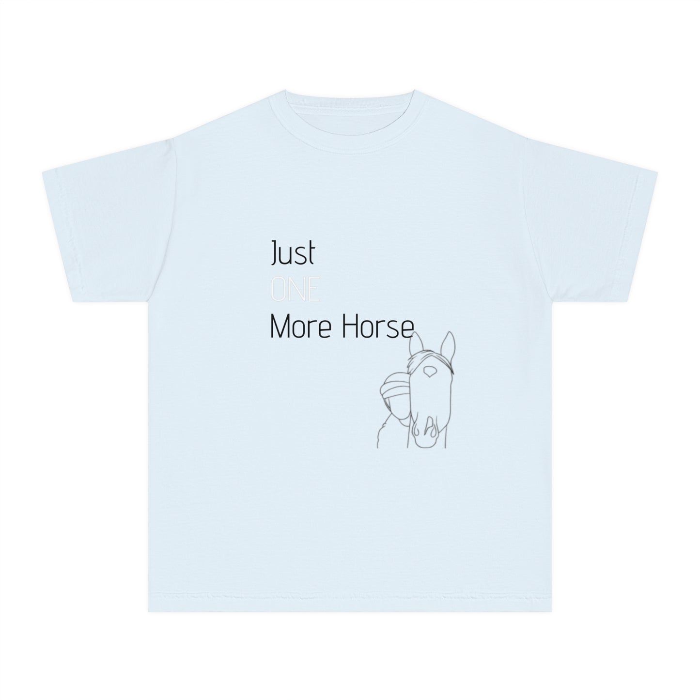 YOUTH One more Horse T-Shirt!
