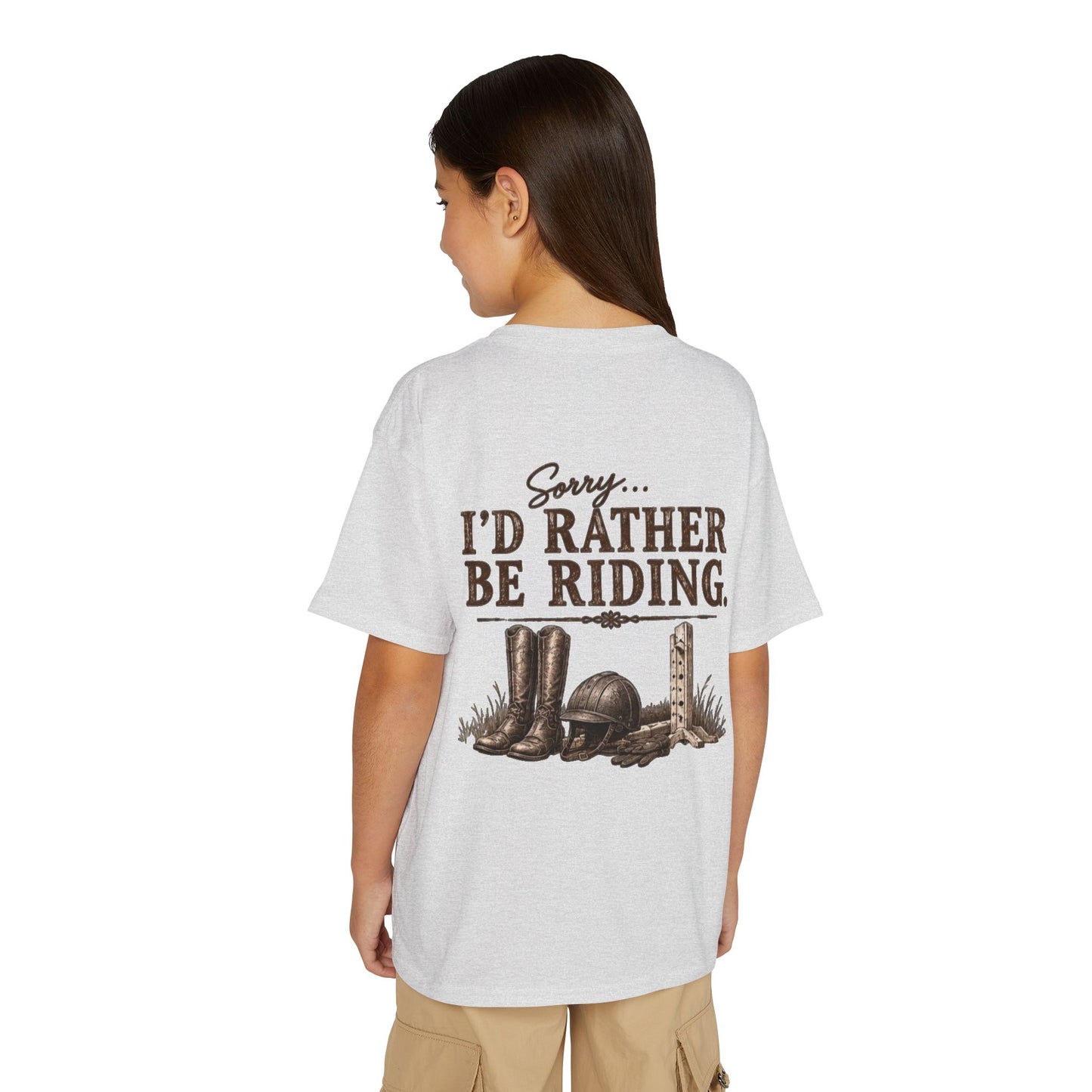 KIDS "Sorry Id Rather be Riding" T shirt!