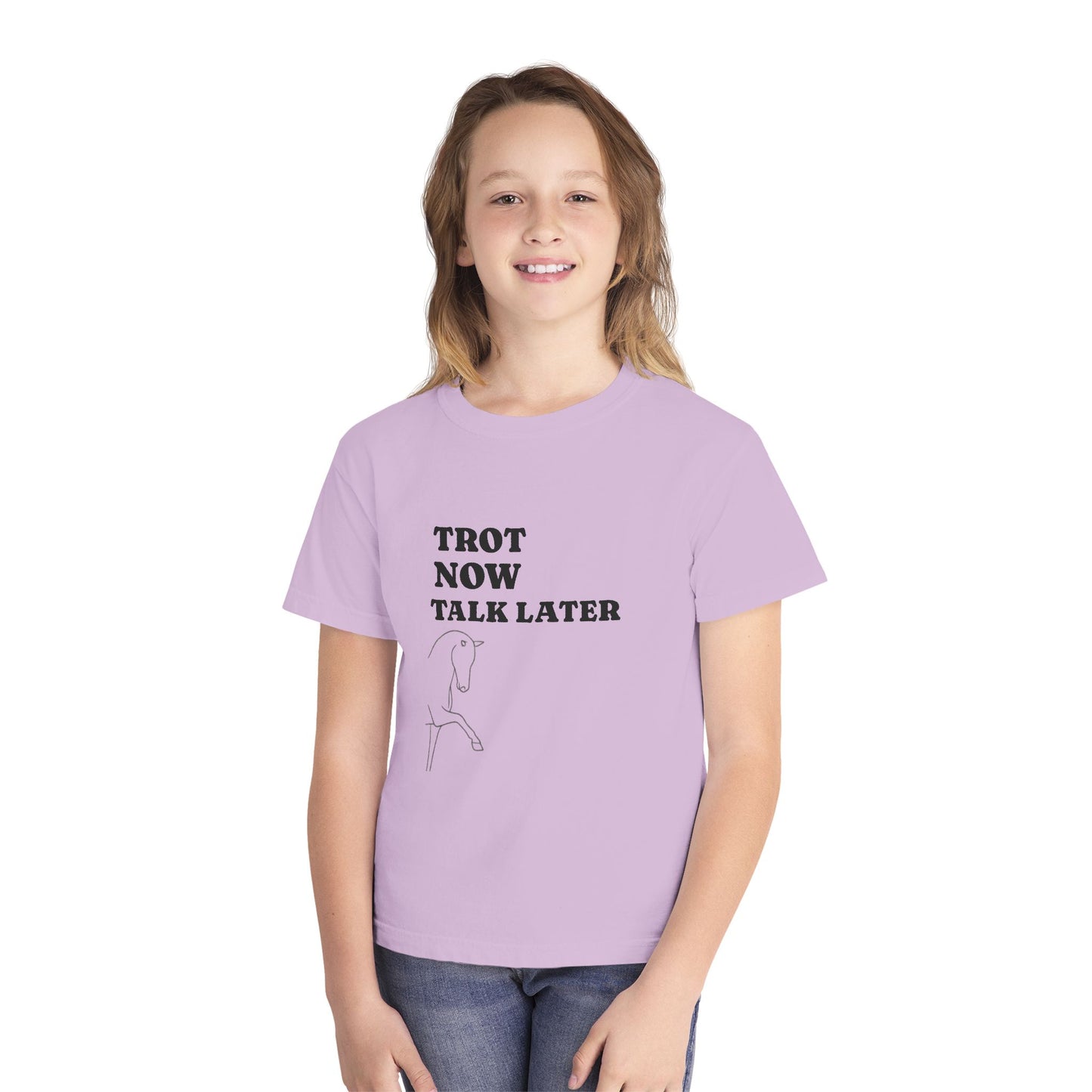 YOUTH Tee Trot Now Talk Later
