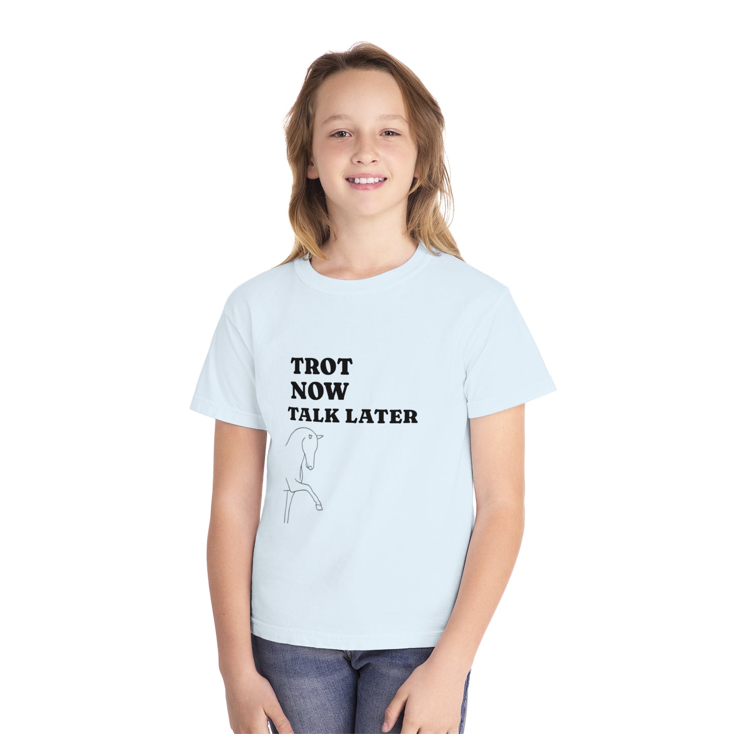 YOUTH Tee Trot Now Talk Later