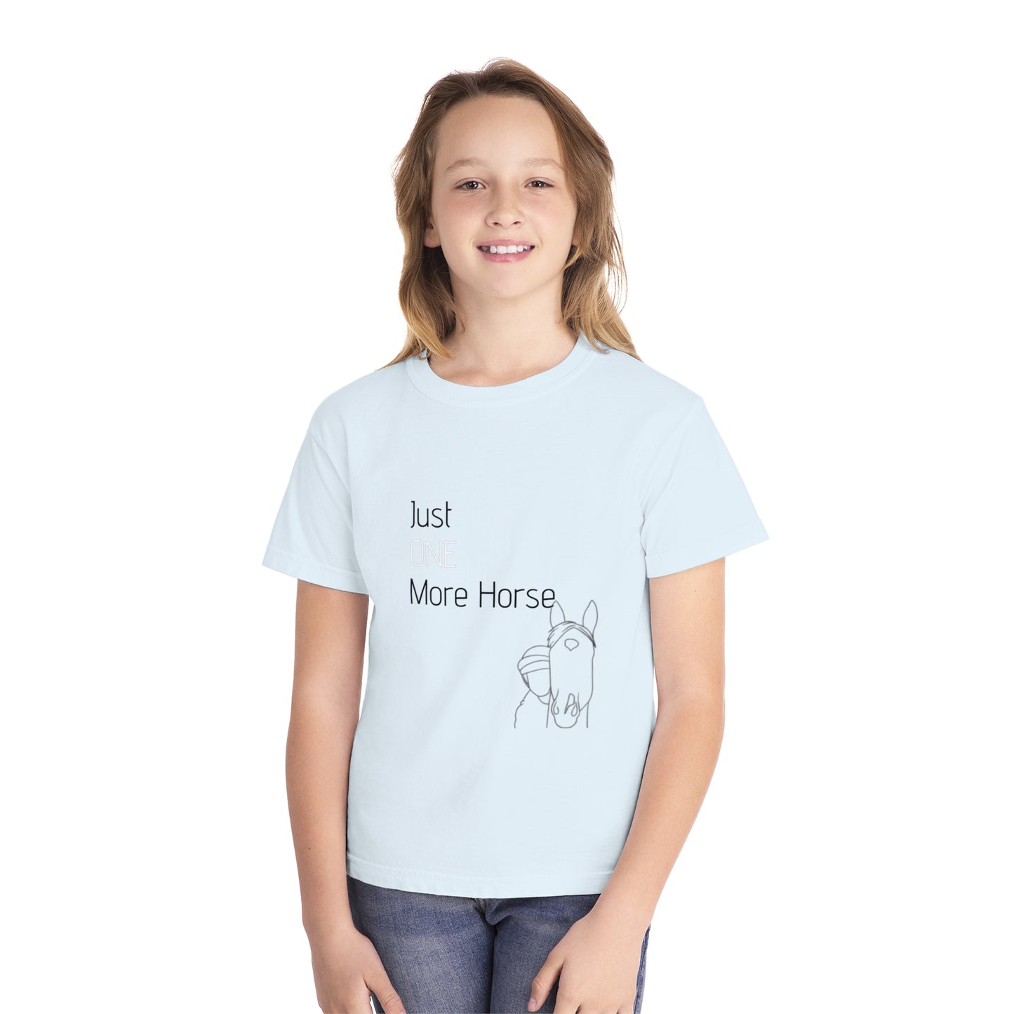 YOUTH One more Horse T-Shirt!