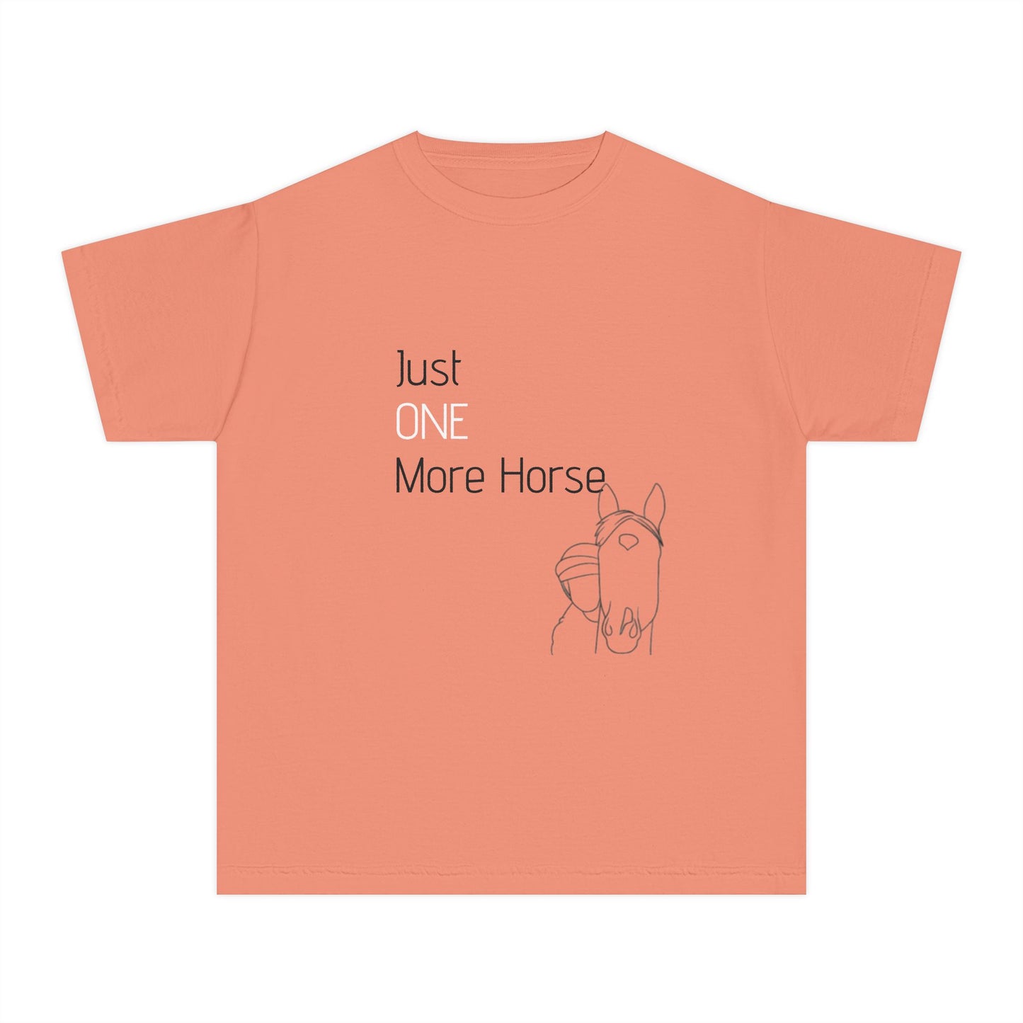 YOUTH One more Horse T-Shirt!