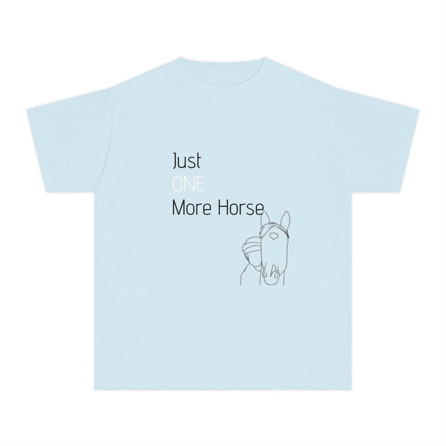 YOUTH One more Horse T-Shirt!