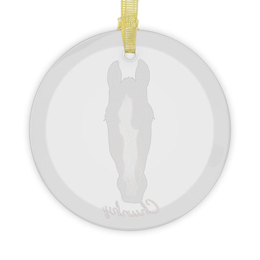 Chunky Glass Ornament