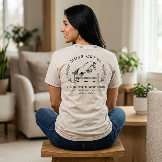 LIMITED addition Moss Creek First Annual Horse Show T-Shirt