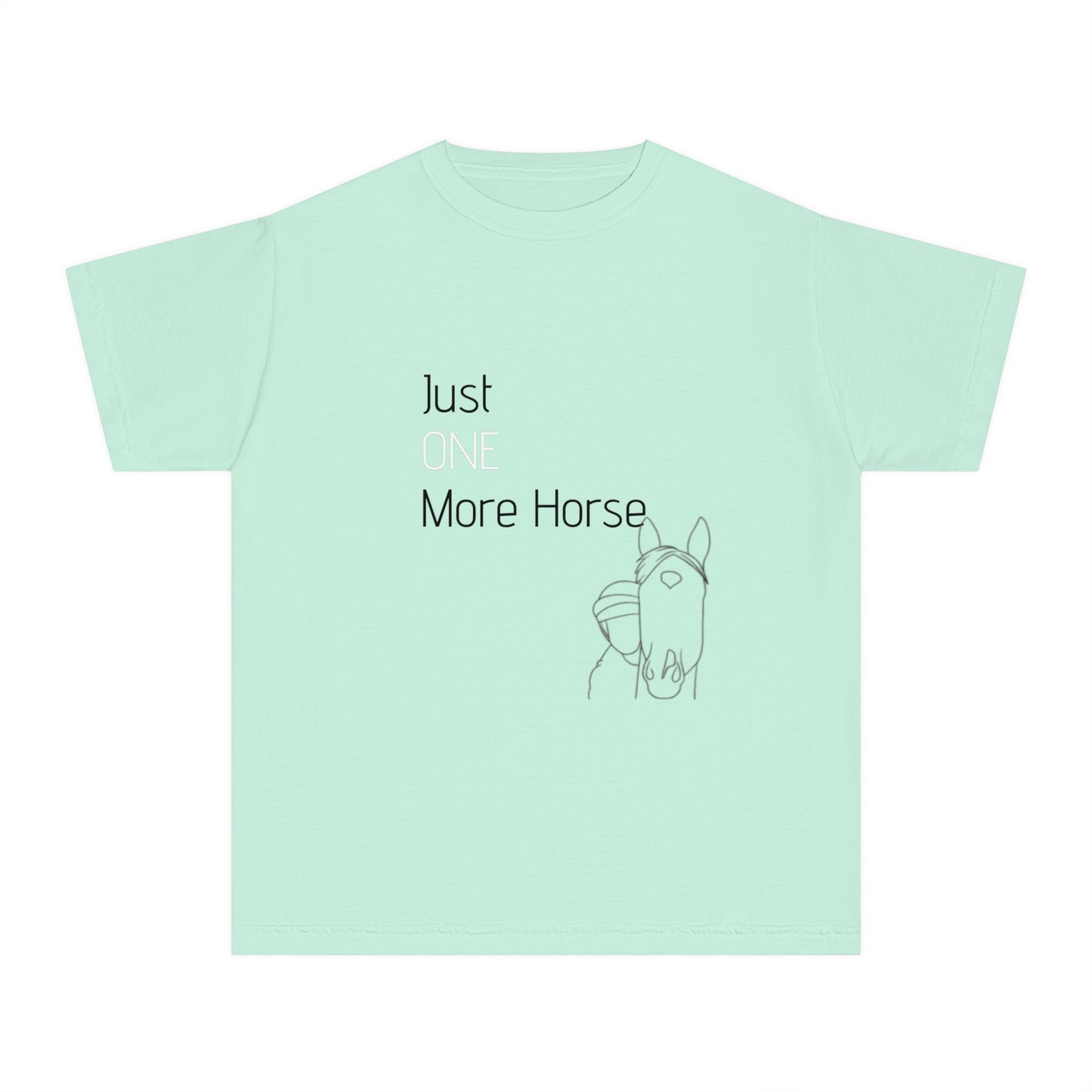 YOUTH One more Horse T-Shirt!