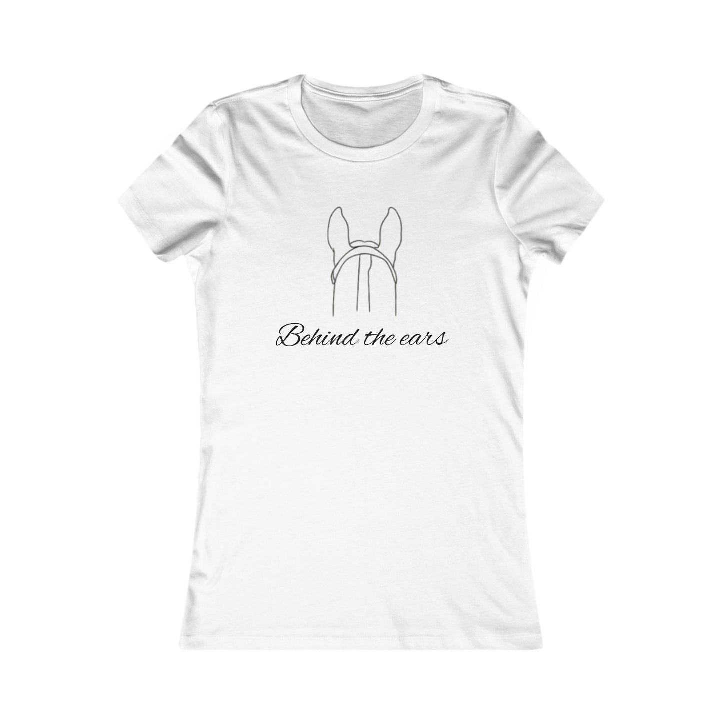 T-Shirt for Equestrians - Behind the Eras Design
