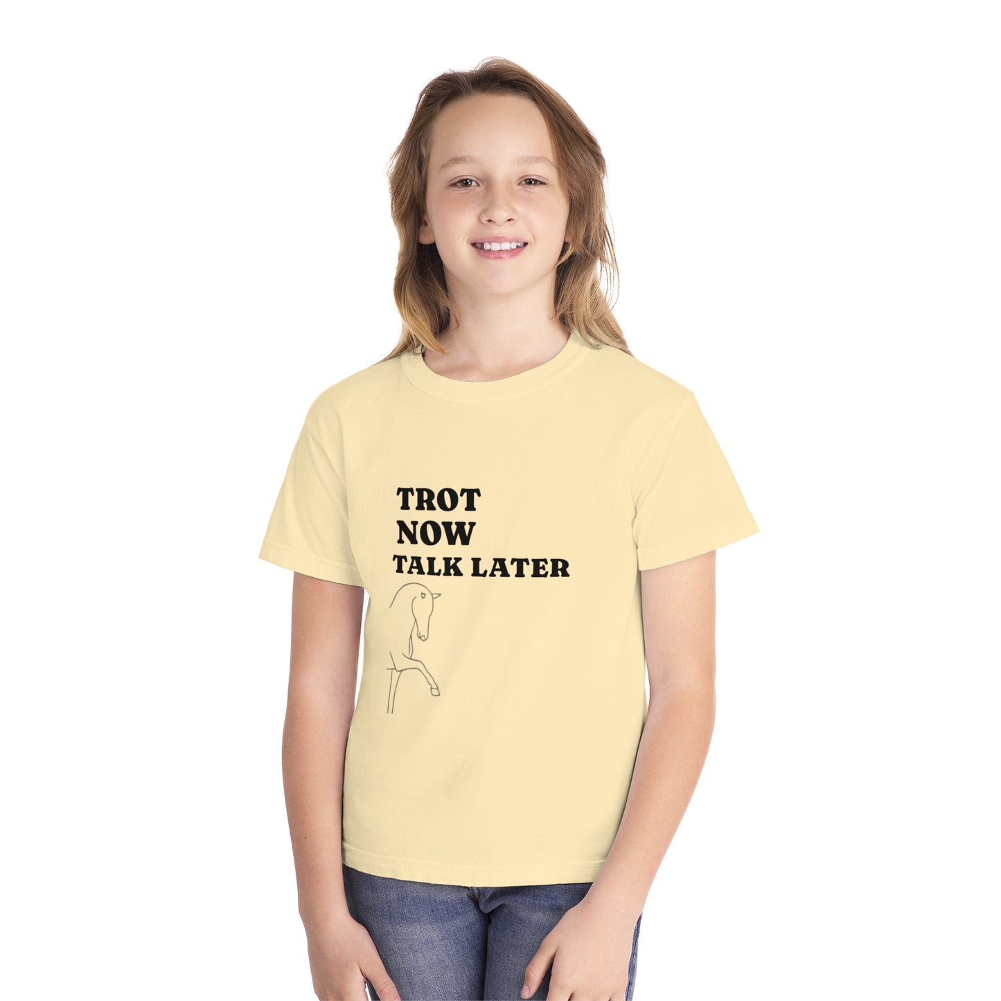 YOUTH Tee Trot Now Talk Later