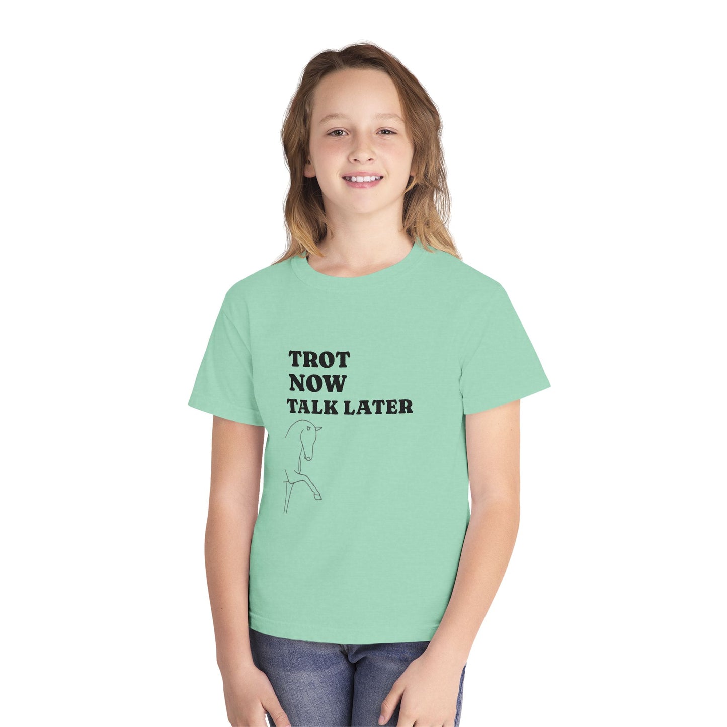 YOUTH Tee Trot Now Talk Later