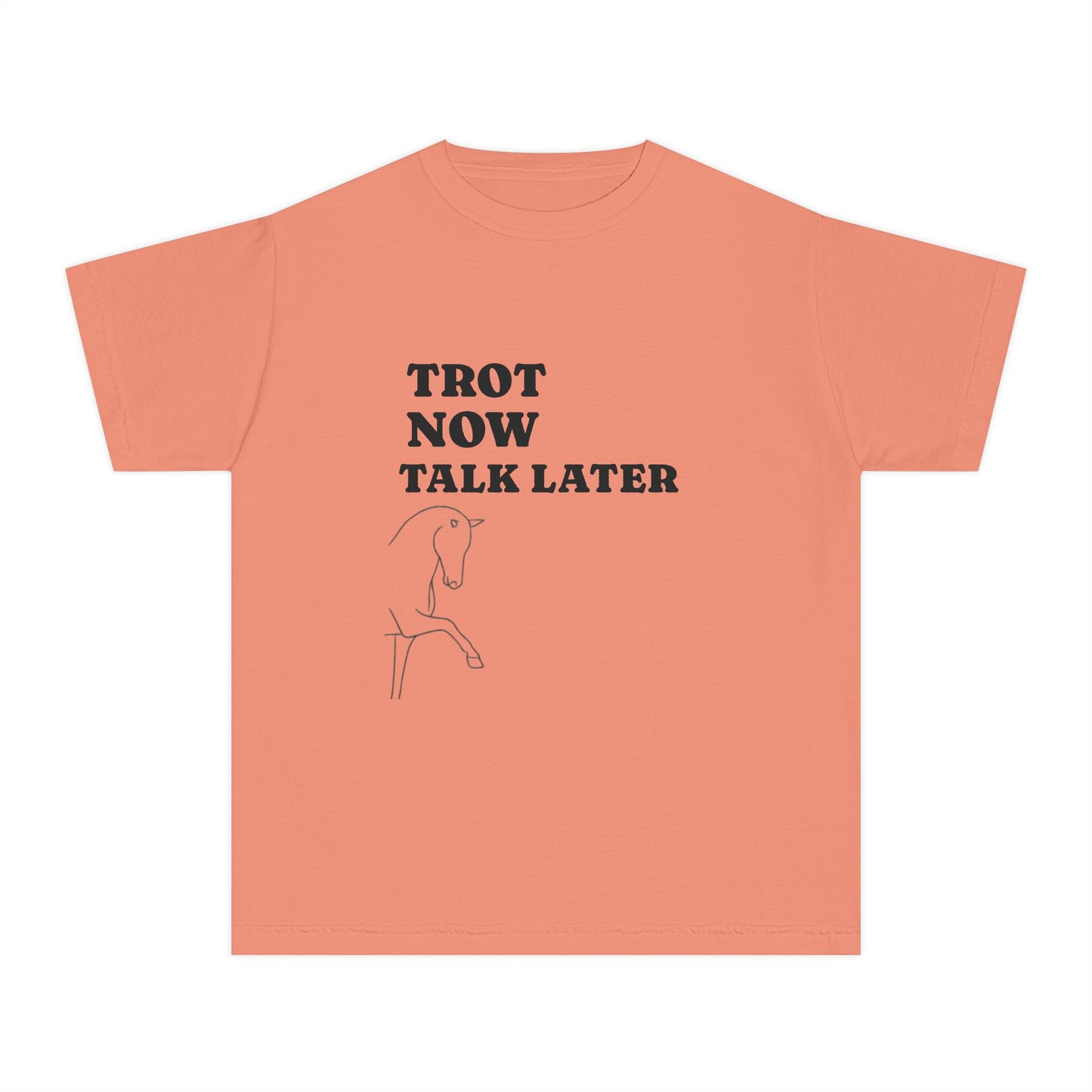 YOUTH Tee Trot Now Talk Later