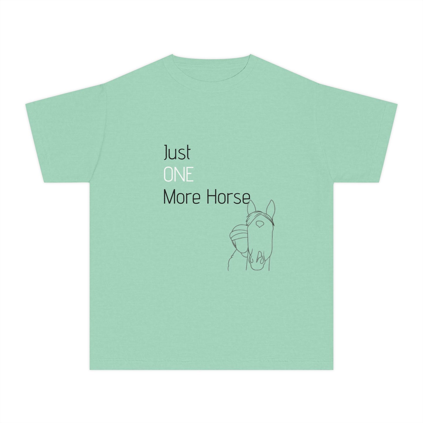 YOUTH One more Horse T-Shirt!