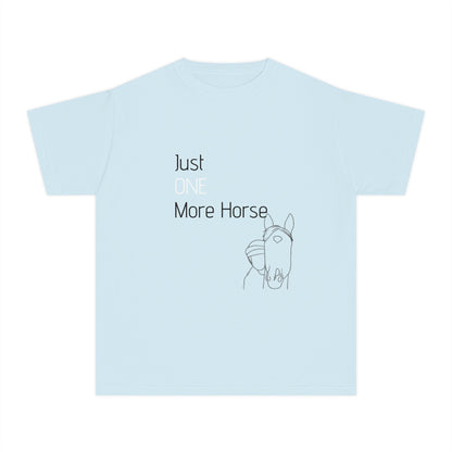 YOUTH One more Horse T-Shirt!