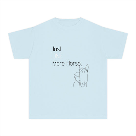 YOUTH One more Horse T-Shirt!