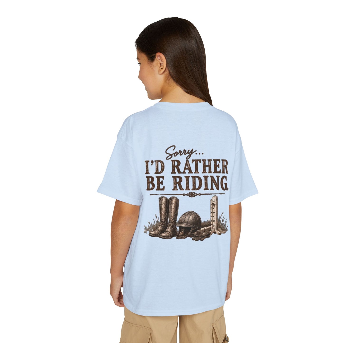 KIDS "Sorry Id Rather be Riding" T shirt!