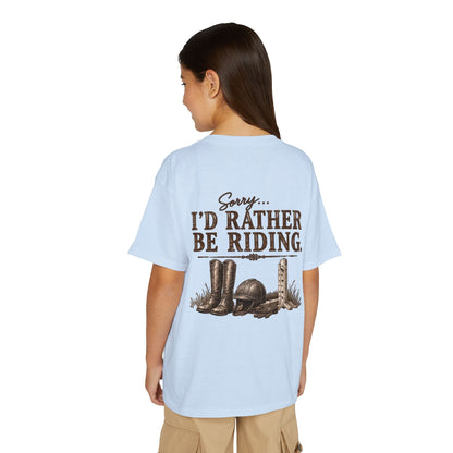 KIDS "Sorry Id Rather be Riding" T shirt!