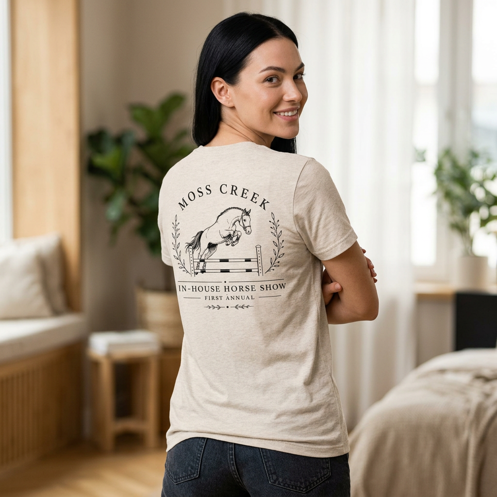 LIMITED addition Moss Creek First Annual Horse Show T-Shirt