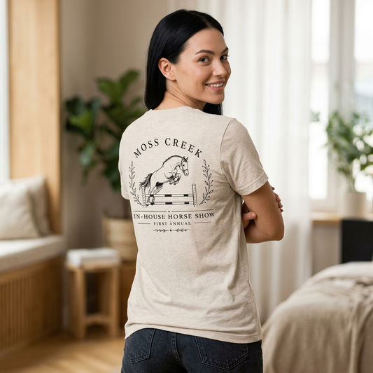 LIMITED addition Moss Creek First Annual Horse Show T-Shirt