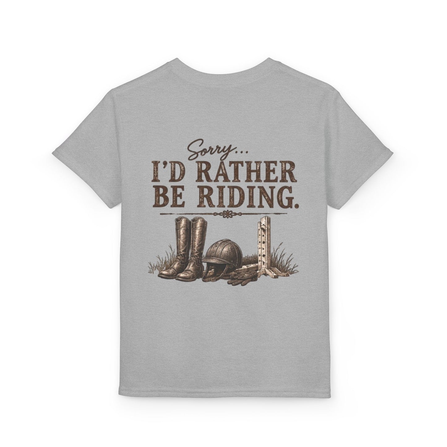KIDS "Sorry Id Rather be Riding" T shirt!