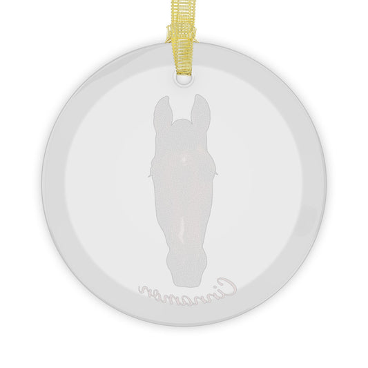 Cinnamon Glass Ornament