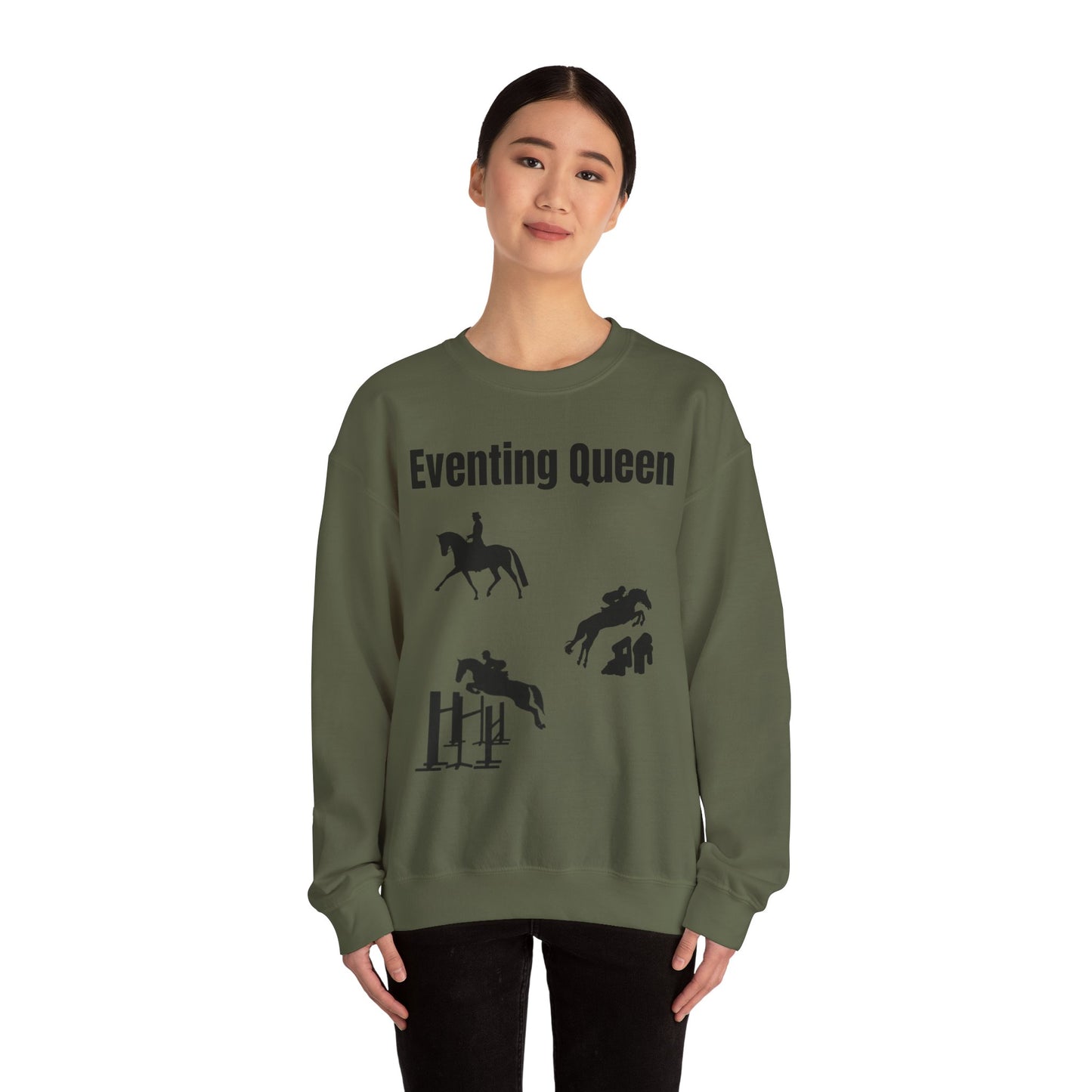 Eventing Queen Crewneck Sweatshirt