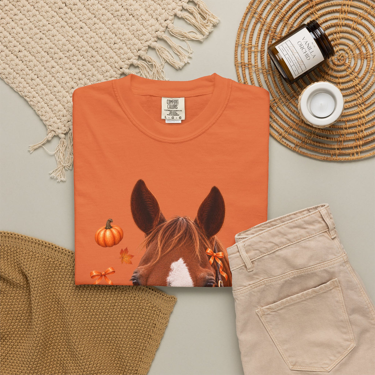 Limited Addition Pumpkin & Hooves Chunky T-Shirt