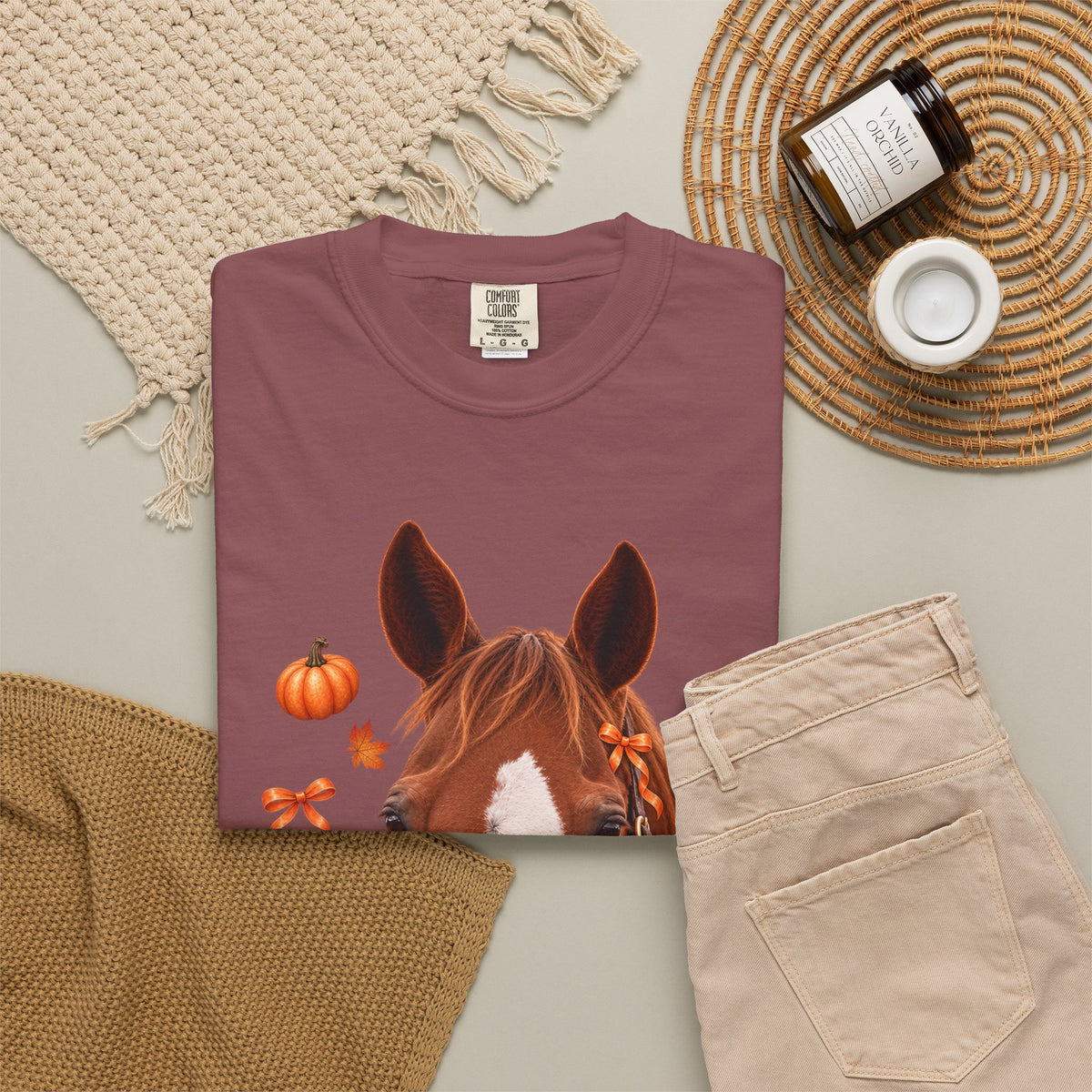 Limited Addition Pumpkin & Hooves Chunky T-Shirt