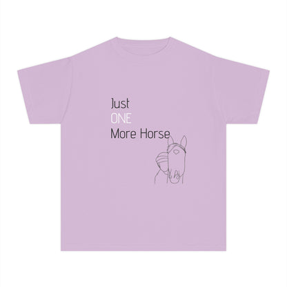 YOUTH One more Horse T-Shirt!