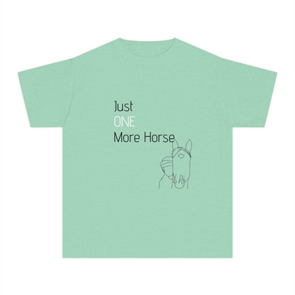 YOUTH One more Horse T-Shirt!