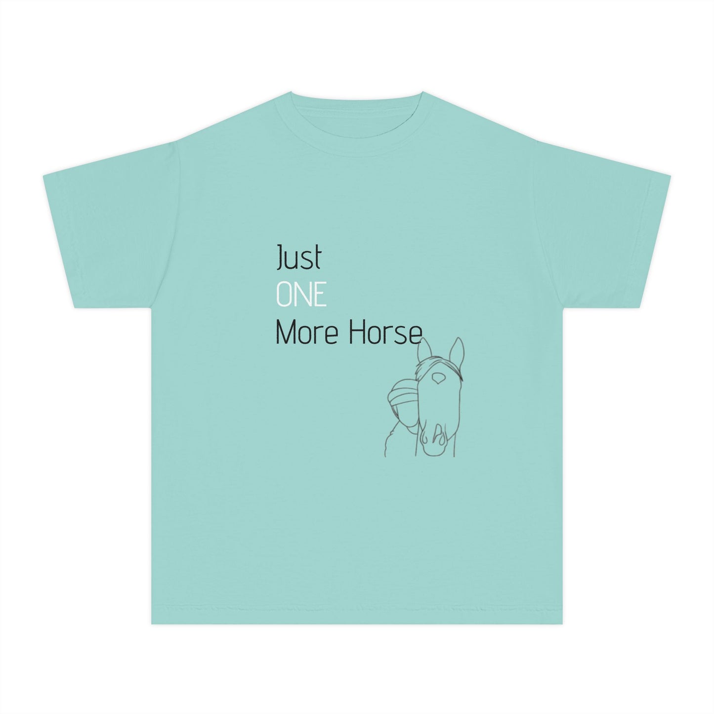 YOUTH One more Horse T-Shirt!